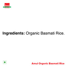 Load image into Gallery viewer, Amul Organic Basmati Rice, 1 kg